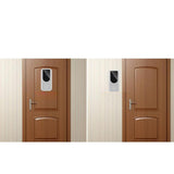 Maxbell 1080P HD Video Doorbell Wide Angle No Hard-Wiring Battery Powered for Home Black