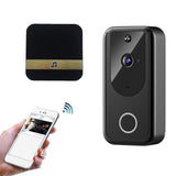 Maxbell 1080P HD Video Doorbell Wide Angle No Hard-Wiring Battery Powered for Home Black