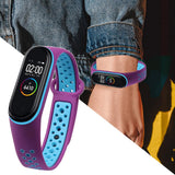 Maxbell Colorful Strap Replacement for Mi Band Xiaomi 3 / 4 Bracelet Smartwatch G
