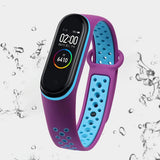 Maxbell Colorful Strap Replacement for Mi Band Xiaomi 3 / 4 Bracelet Smartwatch G