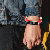 Maxbell Colorful Strap Replacement for Mi Band Xiaomi 3 / 4 Bracelet Smartwatch N