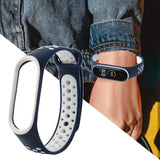 Maxbell Colorful Strap Replacement for Mi Band Xiaomi 3 / 4 Bracelet Smartwatch P