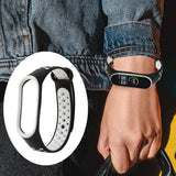 Maxbell Colorful Strap Replacement for Mi Band Xiaomi 3 / 4 Bracelet Smartwatch Q