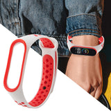 Maxbell Colorful Strap Replacement for Mi Band Xiaomi 3 / 4 Bracelet Smartwatch R