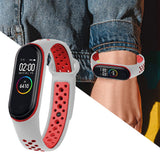 Maxbell Colorful Strap Replacement for Mi Band Xiaomi 3 / 4 Bracelet Smartwatch U