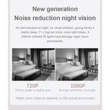 Maxbell Camera Wall Lamp IP Wireless 360 Degree Night Vision Auto Tracking US Red
