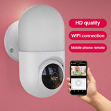 Maxbell Indoor WiFi Camera Home 1080P IP System Wireless 360Degree Rotating UK White