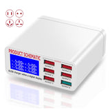 Maxbell Multiple 6-Port USB Charger Phone Charger Adapter QC3.0 Fast Charger AU Plug