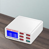 Maxbell Multiple 6-Port USB Charger Phone Charger Adapter QC3.0 Fast Charger AU Plug