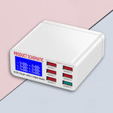 Maxbell Multiple 6-Port USB Charger Phone Charger Adapter QC3.0 Fast Charger AU Plug