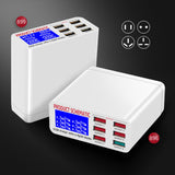 Maxbell Multiple 6-Port USB Charger Phone Charger Adapter QC3.0 Fast Charger AU Plug