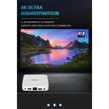 Maxbell Digital WiFi 4K Smart STB Media Player Device Remote Control 1+8G AU Plug