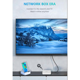 Maxbell Digital WiFi 4K Smart STB Media Player Device Remote Control 2+16G US Plug