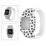 Maxbell Children Silicone Band Strap Belt Fit for GarminFit JR3 Footprints