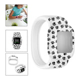 Maxbell Children Silicone Band Strap Belt Fit for GarminFit JR3 Footprints