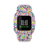 Maxbell Children Silicone Band Strap Belt Fit for GarminFit JR3 Facial Makeup