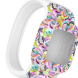 Maxbell Children Silicone Band Strap Belt Fit for GarminFit JR3 Facial Makeup