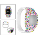 Maxbell Children Silicone Band Strap Belt Fit for GarminFit JR3 Facial Makeup