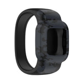 Maxbell Children Silicone Band Strap Belt Fit for GarminFit JR3 Camouflage Grey