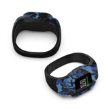 Maxbell Children Silicone Band Strap Belt Fit for GarminFit JR3 Camouflage Blue