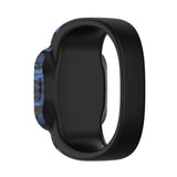 Maxbell Children Silicone Band Strap Belt Fit for GarminFit JR3 Camouflage Blue