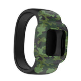 Maxbell Children Silicone Band Strap Belt Fit for GarminFit JR3 Camouflage Green