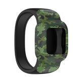 Maxbell Children Silicone Band Strap Belt Fit for GarminFit JR3 Camouflage Green