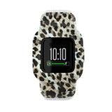 Maxbell Children Silicone Band Strap Belt Fit for GarminFit JR3 Leopard