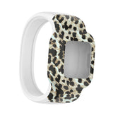 Maxbell Children Silicone Band Strap Belt Fit for GarminFit JR3 Leopard