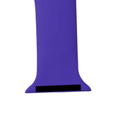 Maxbell Nurses Brooch Pin Silicone Band Strap for iWatch 4 5 6 Purple 42 or 44mm