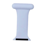Maxbell Nurses Brooch Pin Silicone Band Strap for iWatch 4 5 6 Sky Blue 42 or 44mm