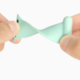 Maxbell Nurses Brooch Pin Silicone Band Strap for iWatch 4 5 6 Blue 42 or 44mm