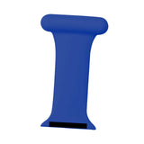 Maxbell Nurses Brooch Pin Silicone Band Strap for iWatch 4 5 6 Blue 42 or 44mm