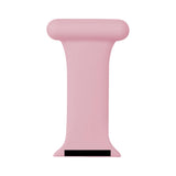Maxbell Nurses Brooch Pin Silicone Band Strap for iWatch 4 5 6 Pink 42 or 44mm