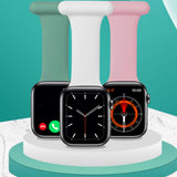 Maxbell Nurse Brooch Pin Silicone Band Watch Strap Fit for iWatch 4 5 6 A 42 or 44mm