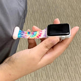 Maxbell Nurse Brooch Pin Silicone Band Watch Strap Fit for iWatch 4 5 6 A 42 or 44mm