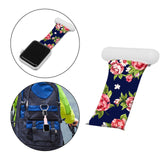 Maxbell Nurse Brooch Pin Silicone Band Watch Strap Fit for iWatch 4 5 6 E 42 or 44mm