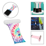 Maxbell Nurse Brooch Pin Silicone Band Watch Strap Fit for iWatch 4 5 6 F 42 or 44mm