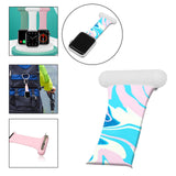 Maxbell Nurse Brooch Pin Silicone Band Watch Strap Fit for iWatch 4 5 6 G 42 or 44mm