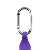 Maxbell Nurse Carabiner Silicone Band Strap Fit for iWatch 4 5 6 Purple 42 or 44mm