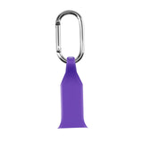 Maxbell Nurse Carabiner Silicone Band Strap Fit for iWatch 4 5 6 Purple 42 or 44mm