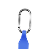 Maxbell Nurse Carabiner Silicone Band Strap Fit for iWatch 4 5 6 Blue 42 or 44mm