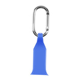 Maxbell Nurse Carabiner Silicone Band Strap Fit for iWatch 4 5 6 Blue 42 or 44mm
