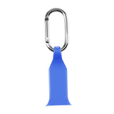 Maxbell Nurse Carabiner Silicone Band Strap Fit for iWatch 4 5 6 Blue 42 or 44mm