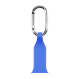 Maxbell Nurse Carabiner Silicone Band Strap Fit for iWatch 4 5 6 Blue 42 or 44mm