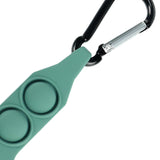 Maxbell Nurse Carabiner Silicone Band Strap Fits for iWatch Green 38 or 40mm