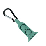 Maxbell Nurse Carabiner Silicone Band Strap Fits for iWatch Green 42 or 44mm