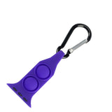 Maxbell Nurse Carabiner Silicone Band Strap Fits for iWatch Purple 38 or 40mm