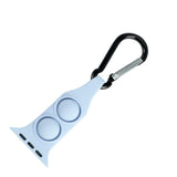 Maxbell Nurse Carabiner Silicone Band Strap Fits for iWatch Sky Blue 42 or 44mm