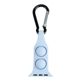 Maxbell Nurse Carabiner Silicone Band Strap Fits for iWatch Sky Blue 42 or 44mm